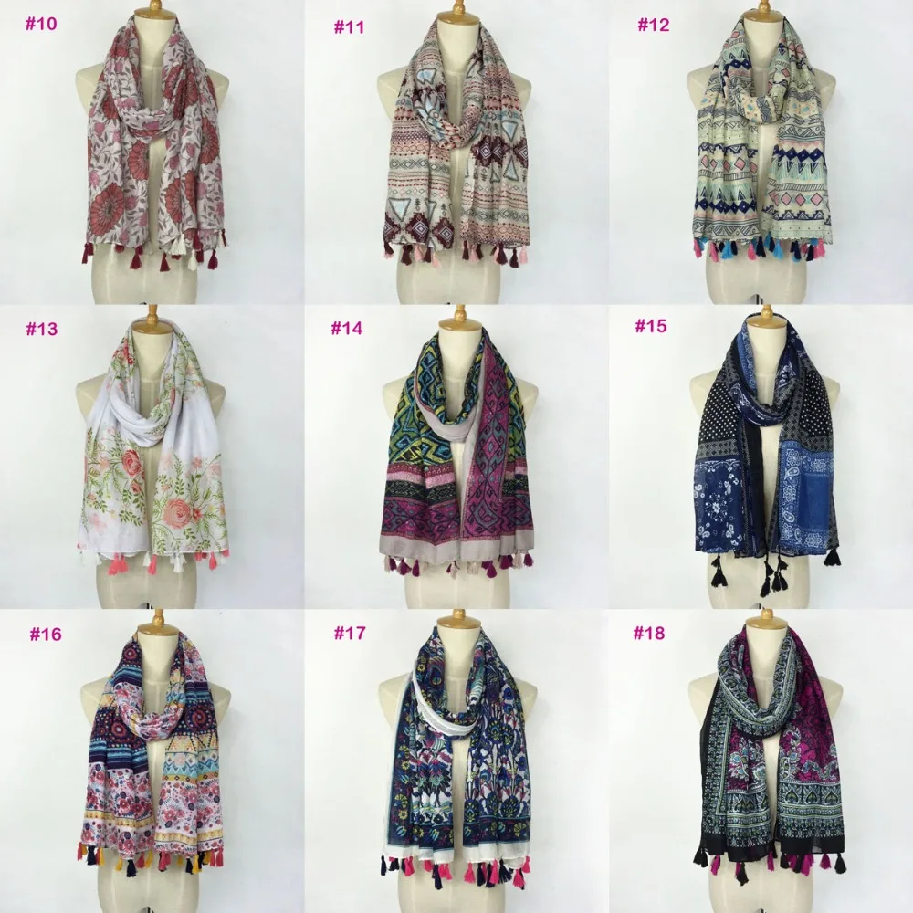 tassel scarf group 2