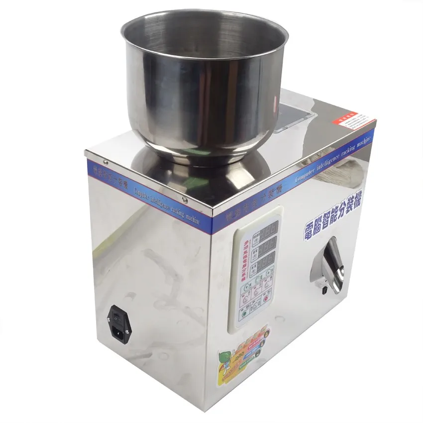 1 шт. машина для взвешивания и упаковки чая, автоматическое измерение упаковочной машины для частиц 1-25 г