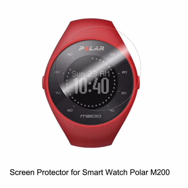

5pcs Clear LCD Screen Protector Guard Cover Soft Shield Film Skin for Polar M200 Sporting Smart Watch Accessories