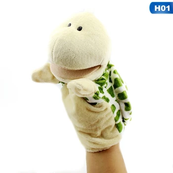 

Cartoon Animal Hand Puppet Toys Kawaii Children Hand Puppet Novelty Cute Dog Giraffe Monkey Lion Muppet Kids