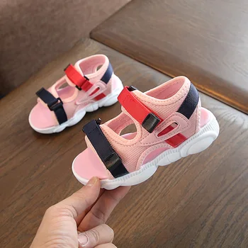 

children baby kids sandals for girls boys new summer beach mesh running kids baby sandals casual flat toddler kids sandals