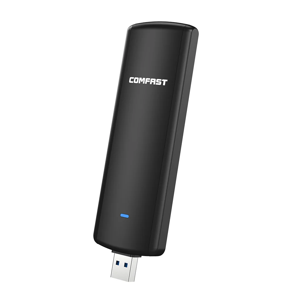 Cena COMFAST adapter usb wifi 1200 mb s 2.4Ghz + 5.8Ghz dwuzakresowy klucz wi fi Plug And Play AC karta sieciowa antena wifi na usb CF 926AC