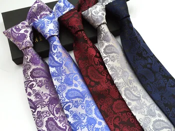 

8cm NEW Luxury tie gentlemen classy formal necktie Fashion paisley ties ( 15 colors for choose)