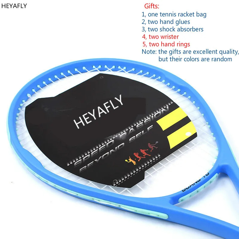 

Amateur intermediate Tennis racket complex carbon net tennis racket training level tennis racket racquet Bag shock absorbers