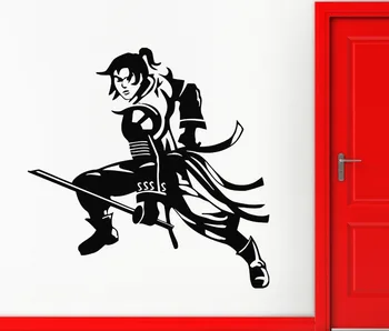 

Wall Stickers Vinyl Decal Samurai Japan Anime Manga Warrior Kids Room