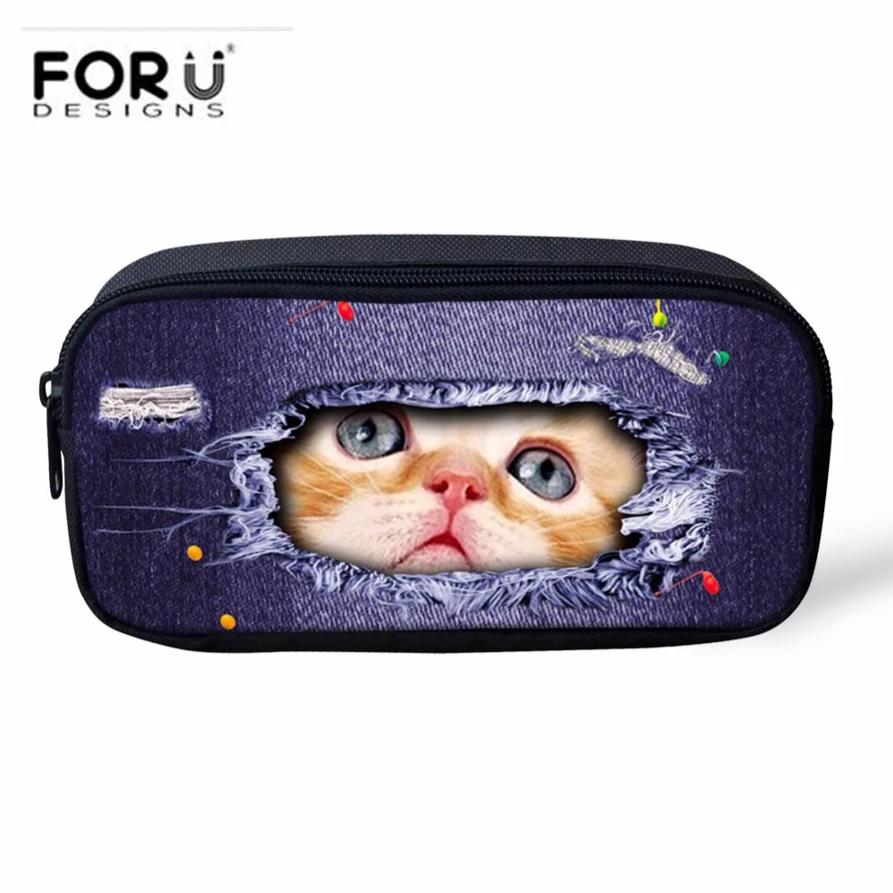 Cute Printing Women Makeup Bags Portable Cosmetics Case Make Up Bag