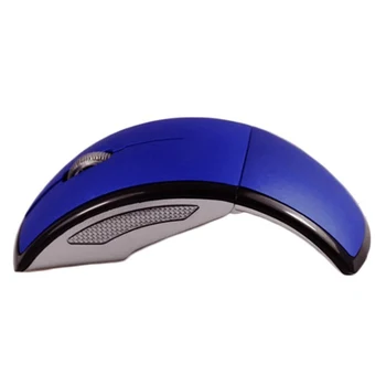 

Ultrathin 2.4GHz Foldable Wireless Arc Optical Mouse Mice with Mini USB Receiver for Pad PC Laptop Notebook Computer JR Deals
