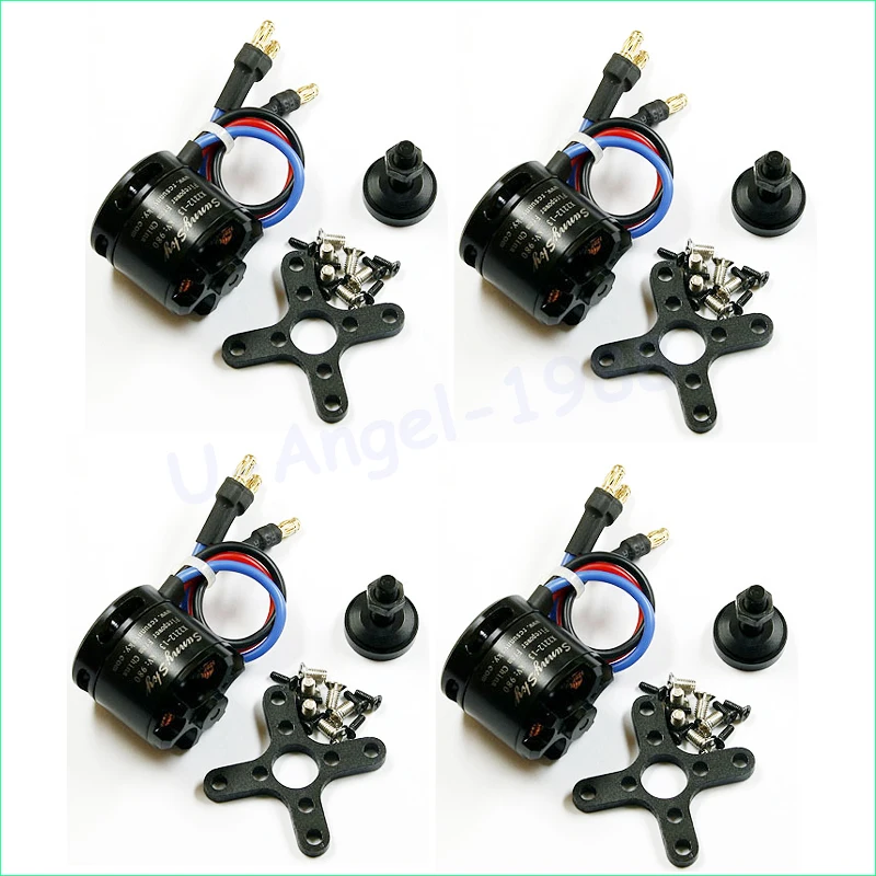 4pcs lot 100 Original Sunnysky X2212 980KV KV1400 1250 2450 180W Brushless Motor For Multirotor Quadcopter