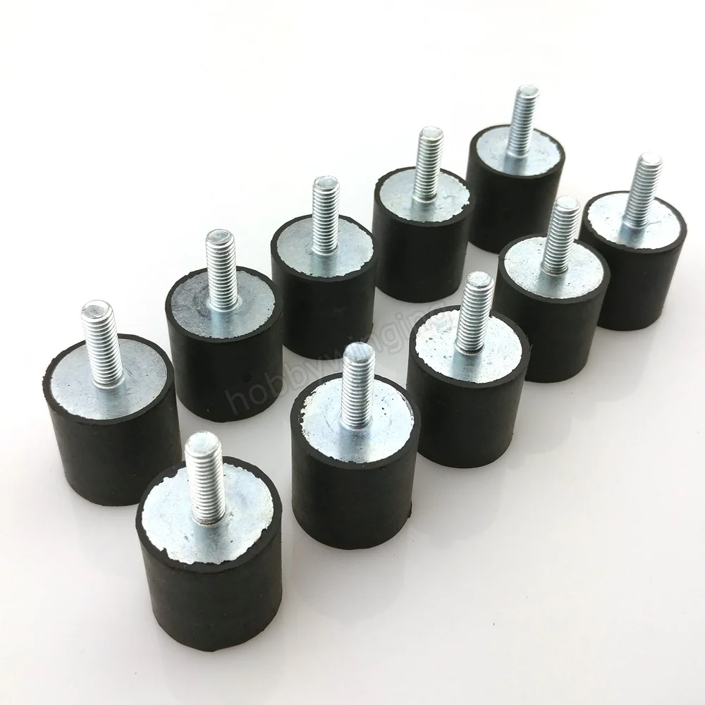 10PCS M4/M6 Series VE type Single Head Anti Vibration Rubber Shock