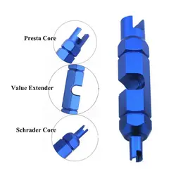 Удлинитель клапана инструмент для крепления разборки велосипеда нескользящий внутренний трубный клапан сплав алюминиевый ремонтный