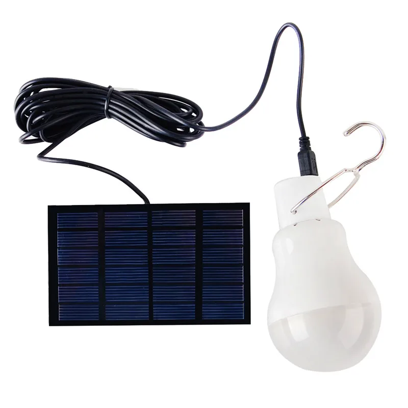 0,8 Вт/5 В портативный светодиодный светильник на солнечной энергии, солнечная панель, применимый уличный светильник, походный светильник, лампа для рыбалки, садовый светильник