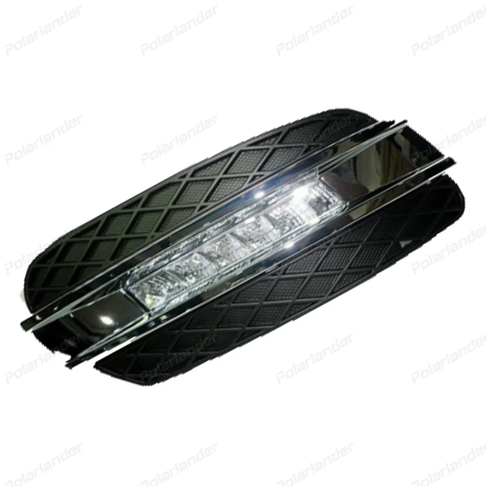 

Auto lamp 12V 6000k LED Daytime running light for B/enz ML350 Fog light Car styling