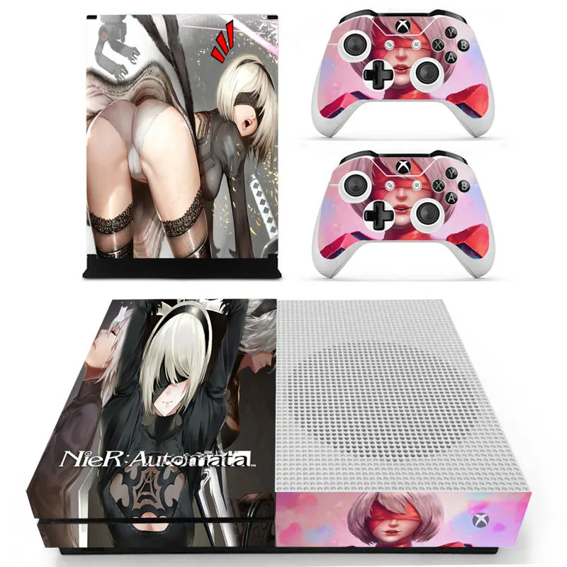 НИР автоматов Vinly кожи Стикеры наклейки для xbox один с консоли с двумя Беспроводной контроллер кожа