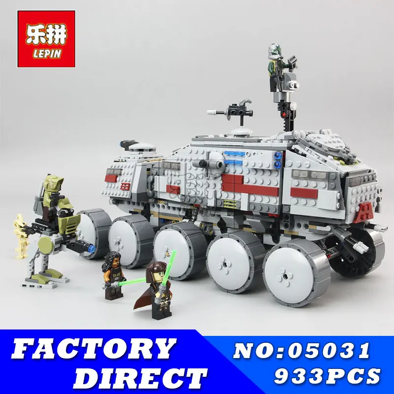 

Lepin 05031 Star Wars 933Pcs Clone Turbo Tank Building Blocks Compatible with 75151 STAR WARS Toy Boys Toys Children Gift