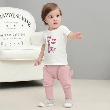 

Baby Girl Clothes Toddler Boys and Girls Short Sleeve T Shirt Infant Baby Cartoon Print Cotton Top Tshirt Kid Clothes