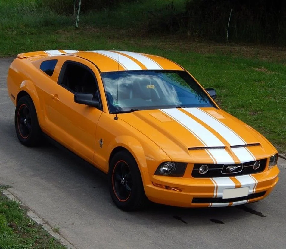 Для наклеек, графическая наклейка, комплект в полоску для Ford Mustang GT, ксеноновая юбка, подбородок, вспышка, автомобильный Стайлинг для капота, грузовика на крыше