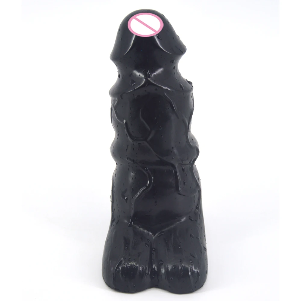 font b Dildo b font Monster HUGE Thick Peanut Penis Dong big balls 200mm Long