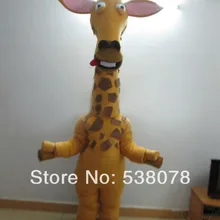 Костюм талисмана жирафа горячий фильм мультяшный персонаж взрослый размер Mascotte Mascota костюм Fit SW471