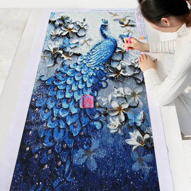 

DIY Diamond Painting,Special Daimond accessories, Embroidery,Animal,Peacock,Full,Rhinestone,5D Mosaic,Decor