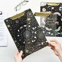 А4 буфер письма Блокнот Файл Папки черный перо акриловый держатель документа школьные офисные канцелярские принадлежности