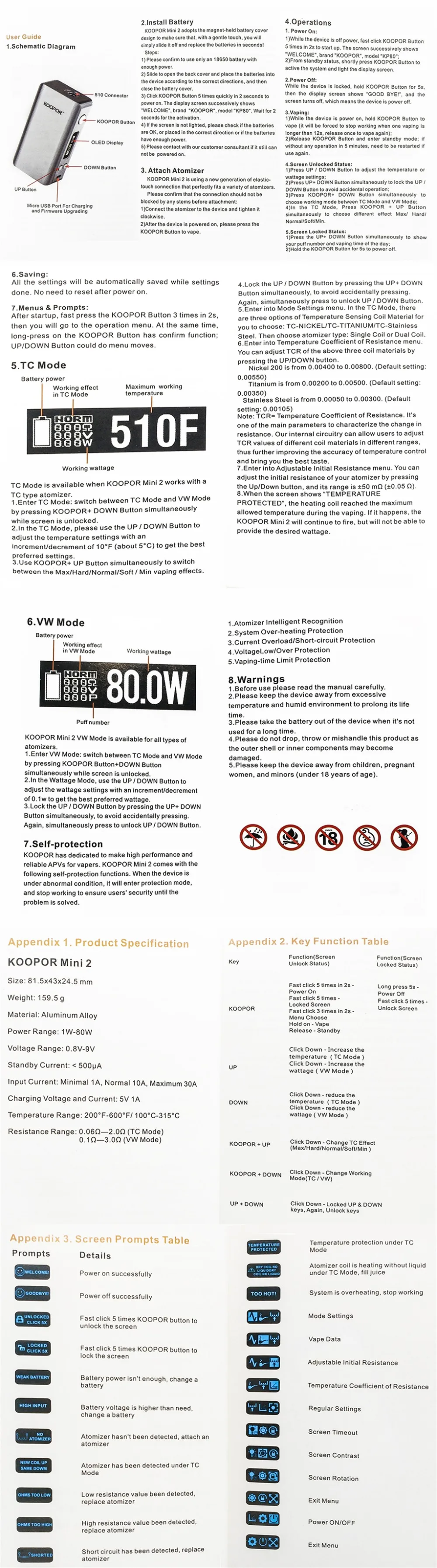 KOOPOR MINI 2