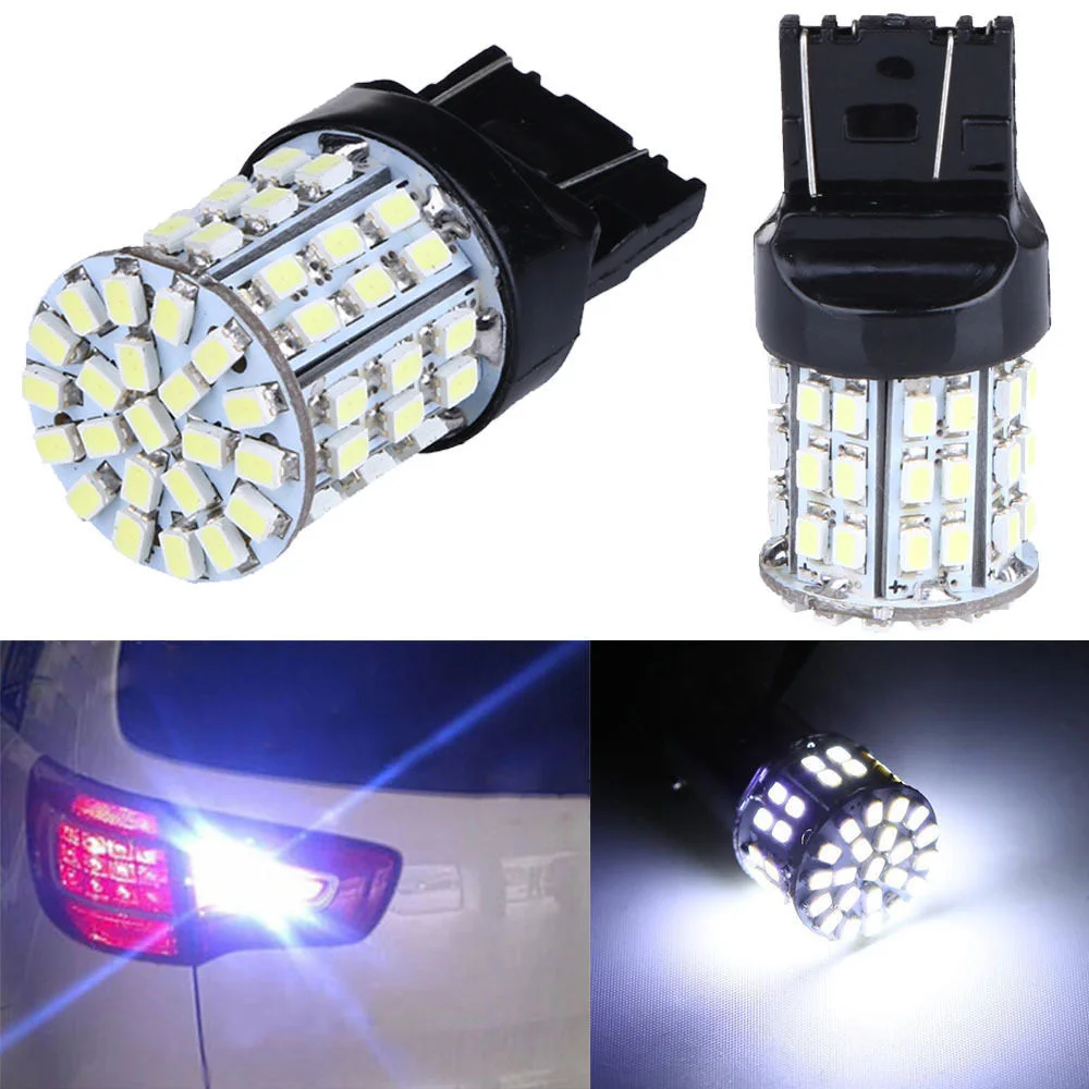 2 шт. Автомобильные стоп-сигналы T20 7443 W21/5W 1206 LED 50SMD | Автомобили и мотоциклы