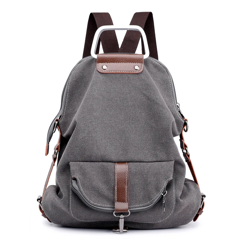 

Women Canvas Backpacks Multifunction Large School Bags women's fashion casual Travel backpacks