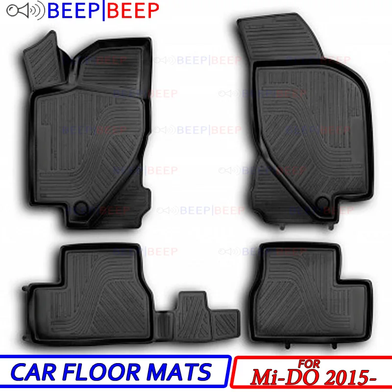 

For Datsun Mi-DO 2015-2018 car floor mats carpets auto floor mats waterproof dustproof styling interior decoration