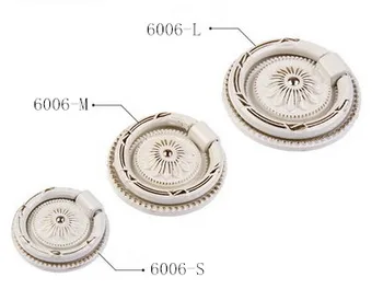 

10PCS Handle Lovry White Classic Vintage Single hole Knob Drawer Cabinet Pull