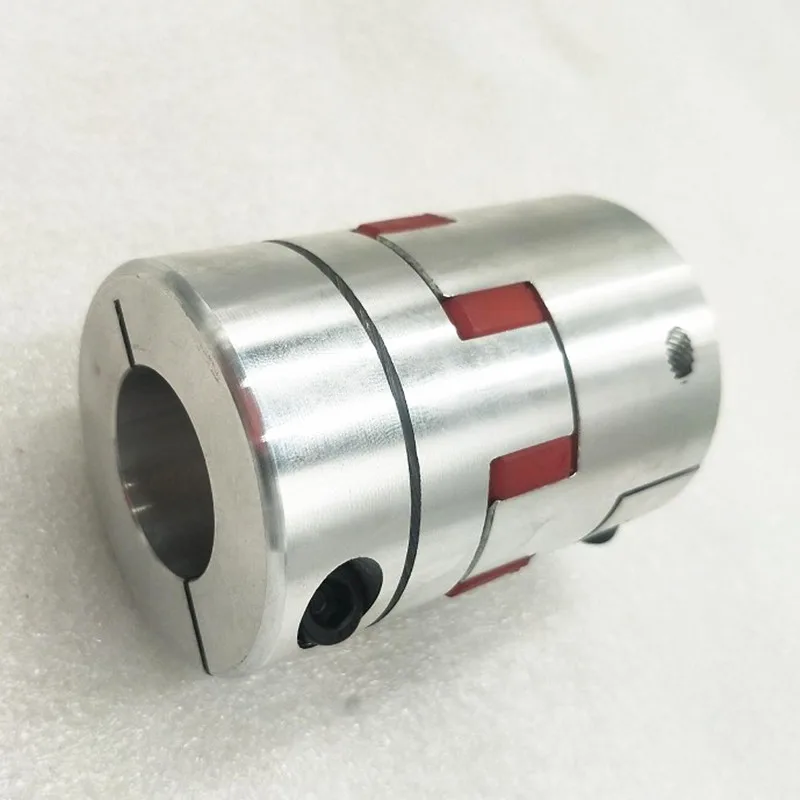 

1Pcs 10/12/14/15/16/17/18/19/20/22/24/25/27/28/29/30mm D55mm L80mm Motor Flexible Plum Coupling Shaft Coupler