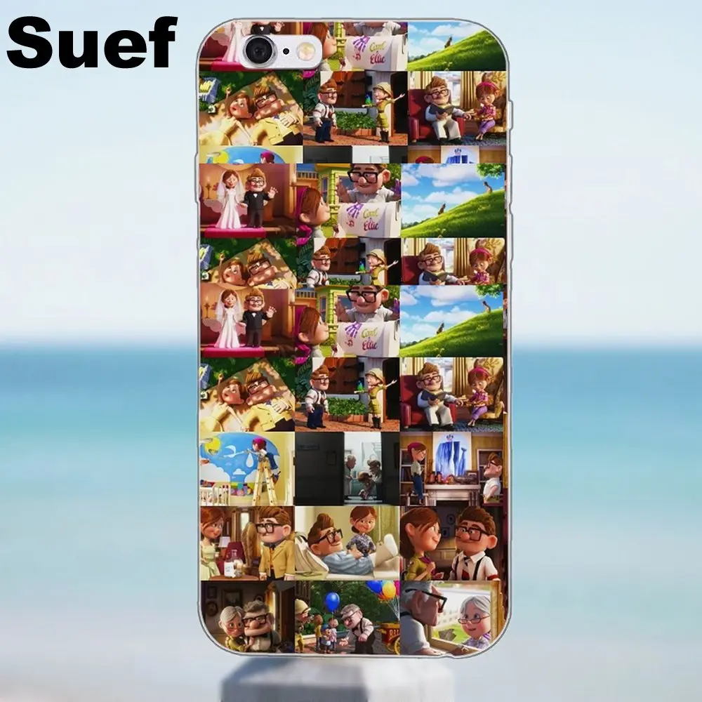 Suef A Love Story Carl And Ellie Up Movie для iPhone 4 4S 5 5S 5C SE 6 6S 7 8 Plus X Samsung Galaxy J1 J3 J5 J7 A3 A5 2016 2017|for iphone|galaxy