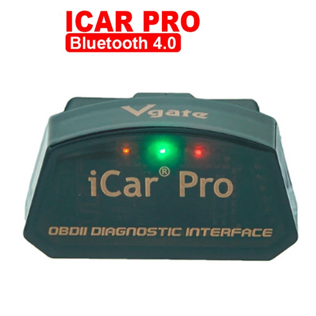 Vgate iCar Pro elm327 v1.5 Bluetooth/wifi OBD II/диагностический сканер EOBD инструмент elm 327 v2.1V1.5iCar Pro Поддержка Android/IOS - Цвет: Красный