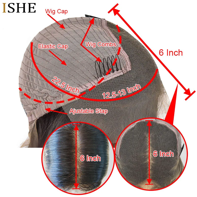 ISHE волосы 13x6 Швейцарский Синтетические волосы на кружеве человеческих волос парики с ребенком волосы золотисто-коричневый объемные