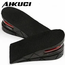 EPHER съемный 5 см обувной коврик 2 слоя унисекс Регулируемая высота подъема обуви стельки