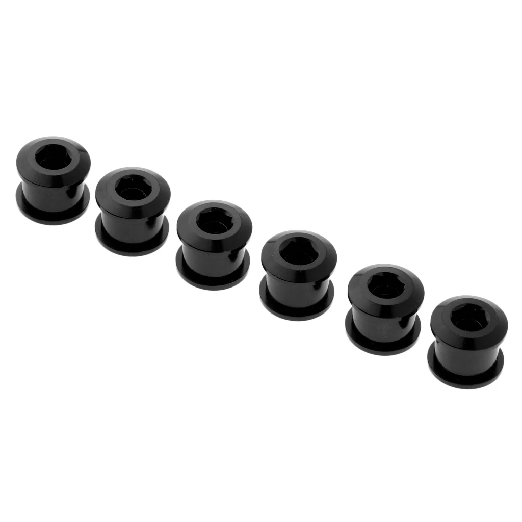 6PCS 7075 Aluminum Alloy CNC Bicycle Chainring Screws Bolts for Road Bike MTB Bicycle