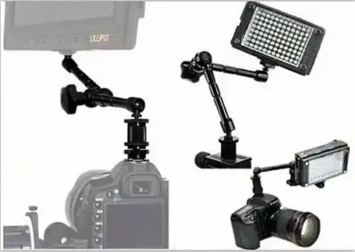 11 &quotдюймовый Артикуляционная Магия Кронштейн для DSLR Камера светодиодные Rig ЖК