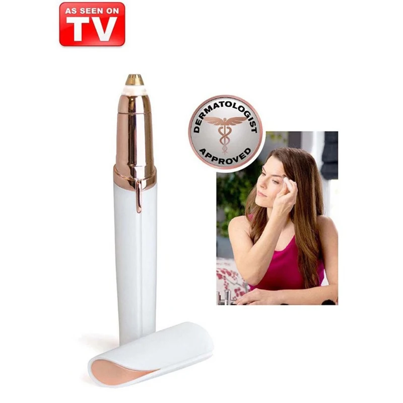 

Electric Face Eyebrow Hair Remover Portable Face Hair Remover Mini Electric Eyebrow Trimmer Instant Painless Portable Epilator