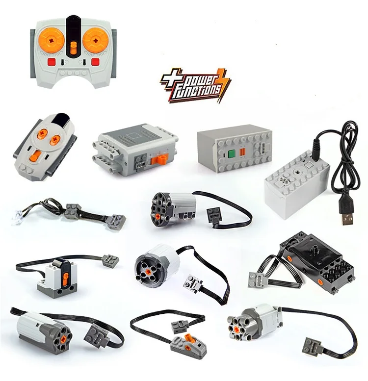 Moc Technic функция Серводвигатель IR RX аккумулятор TX набор коробка строительные блоки