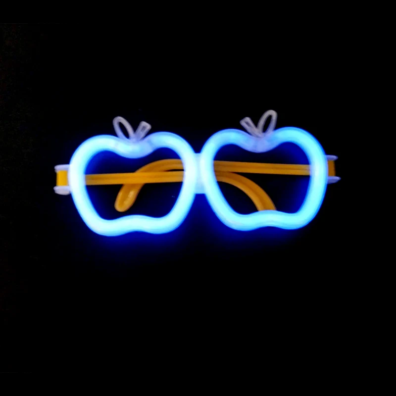 DIY glow stick Fluorescence light glow sticks butterfly pattern headband glasses model toy props party festive supplies Drop