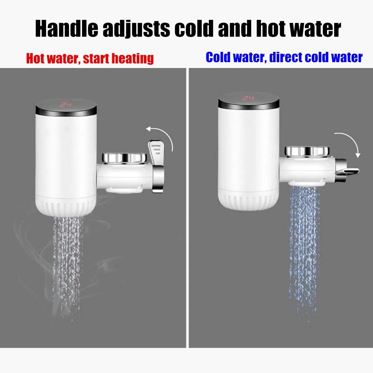 Водонагреватель насадка на кран без снятия смесителя