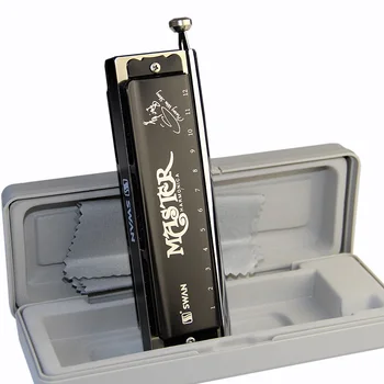 

12 Holes SWAN SW1248 Master C Key Chromatic Harmonica