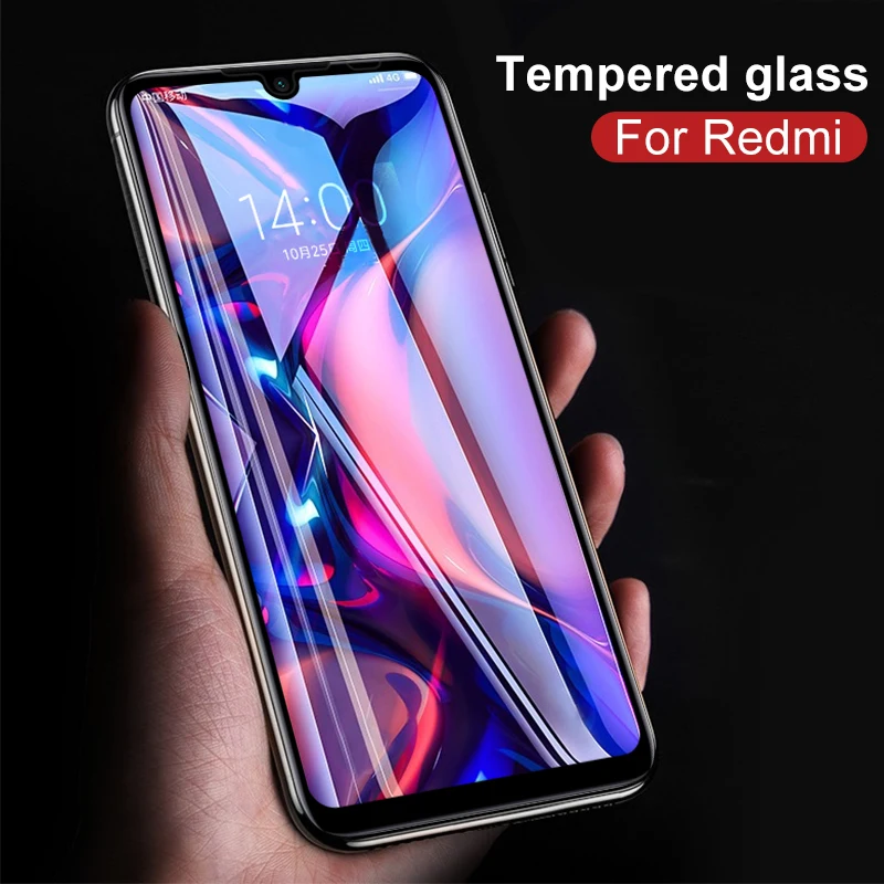 Полное покрытие закаленное стекло для Xiaomi Redmi Note7 Note 7 Pro Защита экрана для Redmi 7 7A против царапин Стекло для телефона