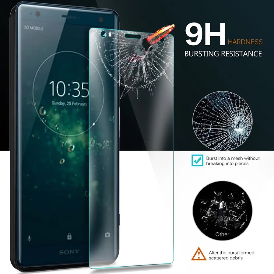 Chence взрывозащищенные ультра-тонкий прозрачный телефон Плёнки для Xperia XZ2