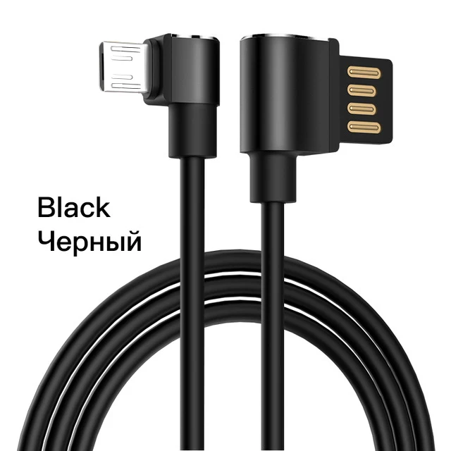 НОСО U37 Micro USB кабель для samsung huawei Xiaomi Android Быстрая зарядка USB кабель для передачи данных Зарядка через usb шнур Microusb Зарядное устройство кабель - Цвет: Черный