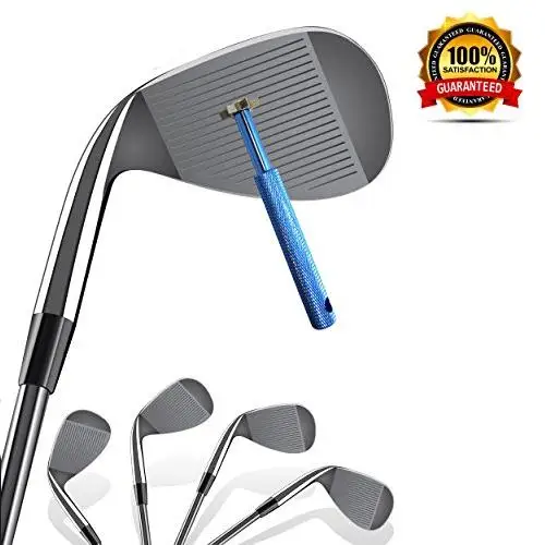 2016 Hot Sale 6 Blade Cutters Head Golf Club Sharpener Groove Wedge Cleaner Regrooving Toolin