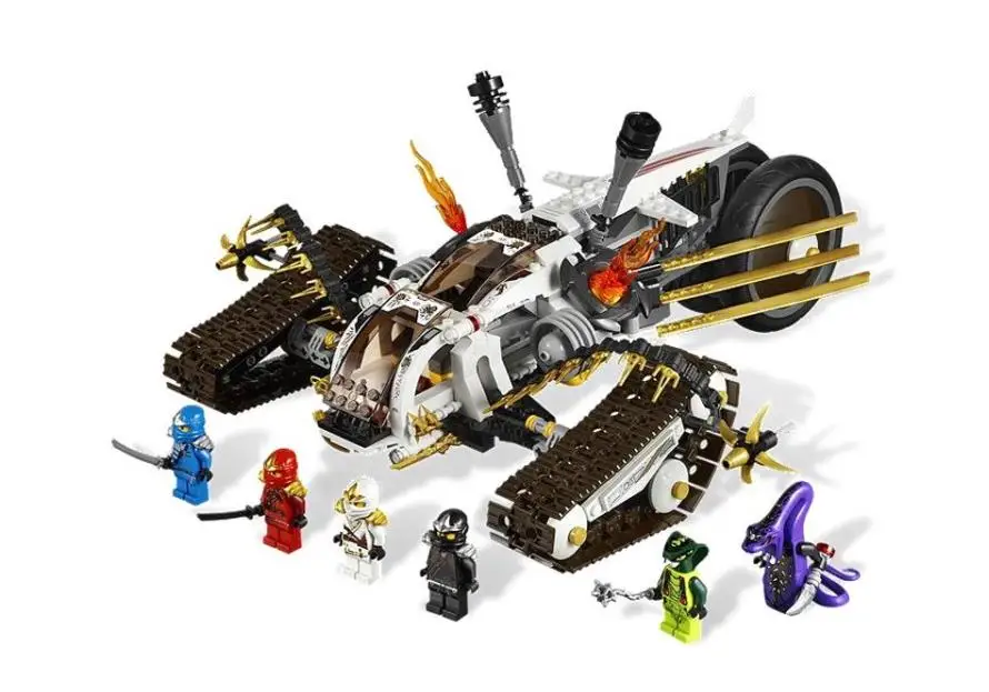 

622pcs New Ninjagoed Model Bricks Thunder Swordsman Building Blocks Toys for Children Compatible With legoing 9449