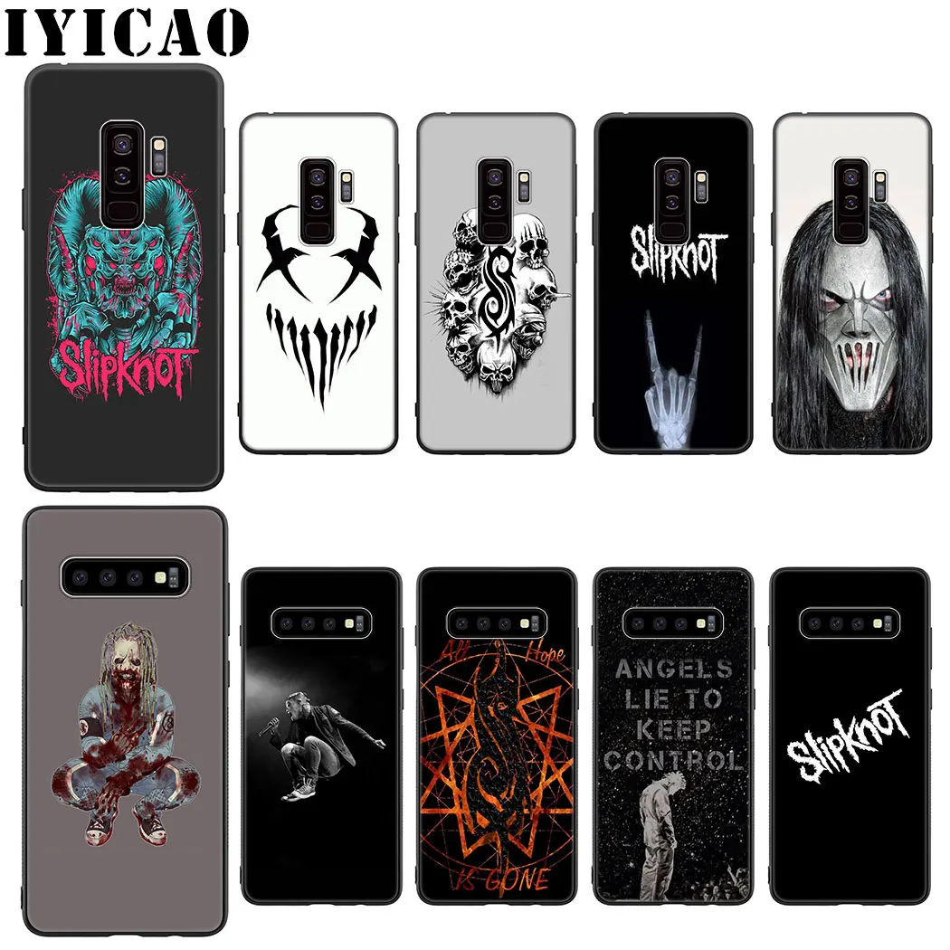Мягкий силиконовый чехол IYICAO Slipknot Clown Corey Taylor для samsung Galaxy S10 S9 S8 Plus S10e S6 S7 Edge