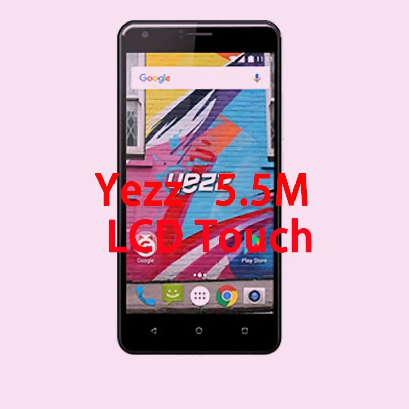 

RYKKZ For YEZZ 5.5M LCD Display With Touch Screen Digitizer Assembly Replacement With Tools