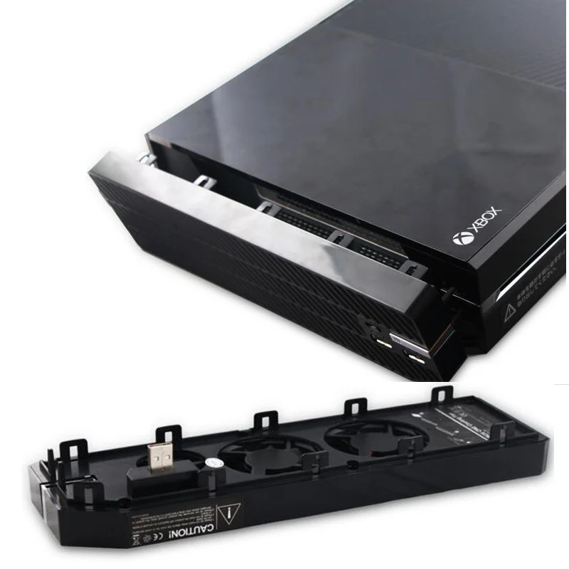 

Low Noise 2 USB Ports Clip on Intercooler Side Cooling Fan Device Dust Cover Console Cooler for Microsoft Xbox One X-BOX ONE