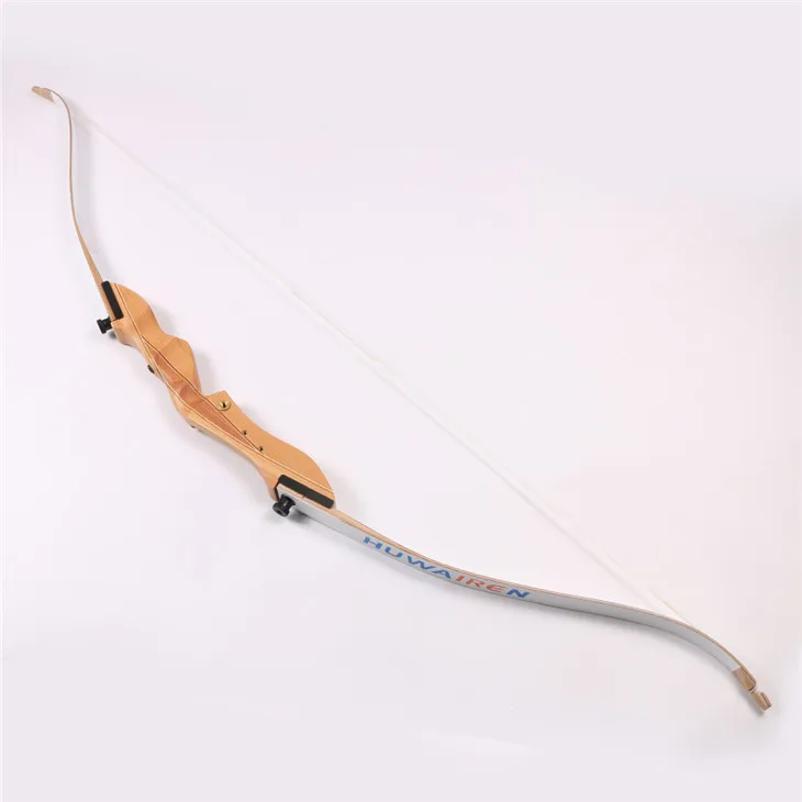 1 piece achery bows and arrows 48'' wooden recurve junior bow 10 lbs youth bowin Bow & Arrow